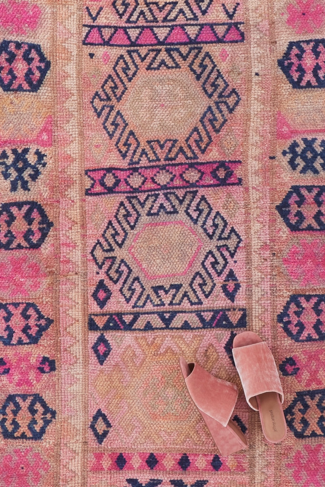 'Matilda' Vintage Turkish Runner - 2'8'' x 9'4'' - Canary Lane