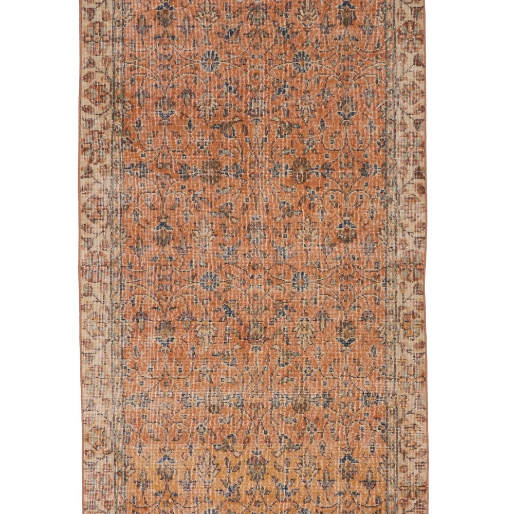 'May' Vintage Turkish Rug - 3'5.5'' x 6'10'' - Canary Lane