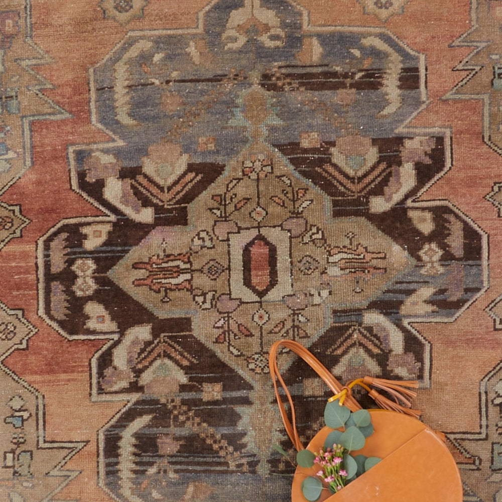 
                  
                    'Mera' Vintage Turkish Rug - 4'6'' x 8'2'' - Canary Lane
                  
                
