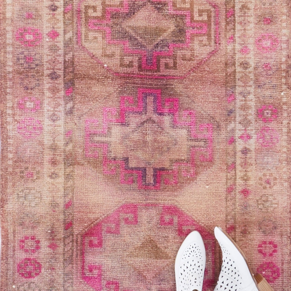 'Mimosa' Turkish Ombré Runner Rug - 2'11'' x 12'6'' - Canary Lane