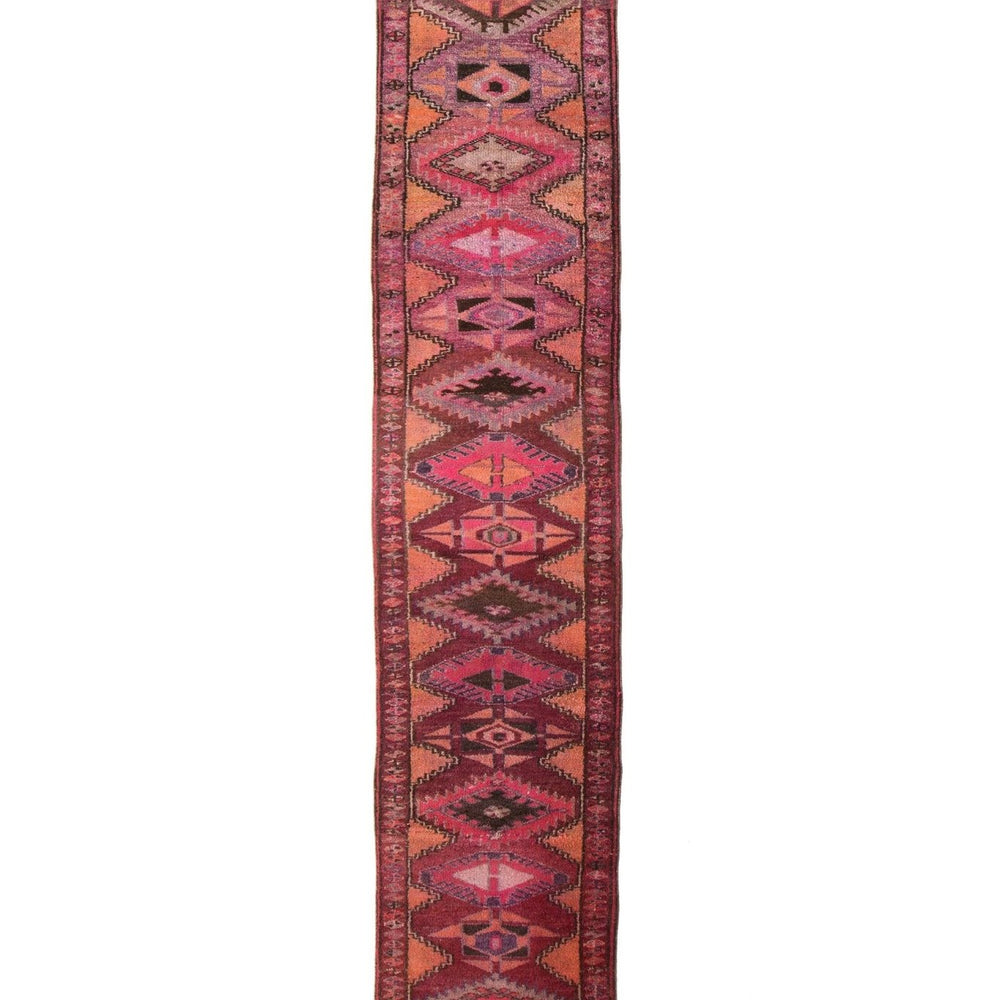 'Mirth' Extra Long & Narrow Tribal Runner - Canary Lane