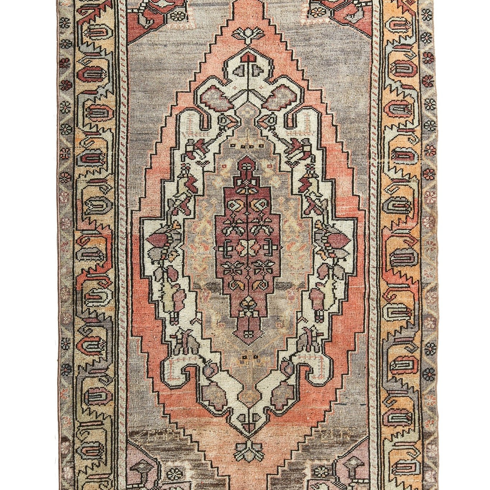 'Misty' Turkish Oushak Rug - Canary Lane