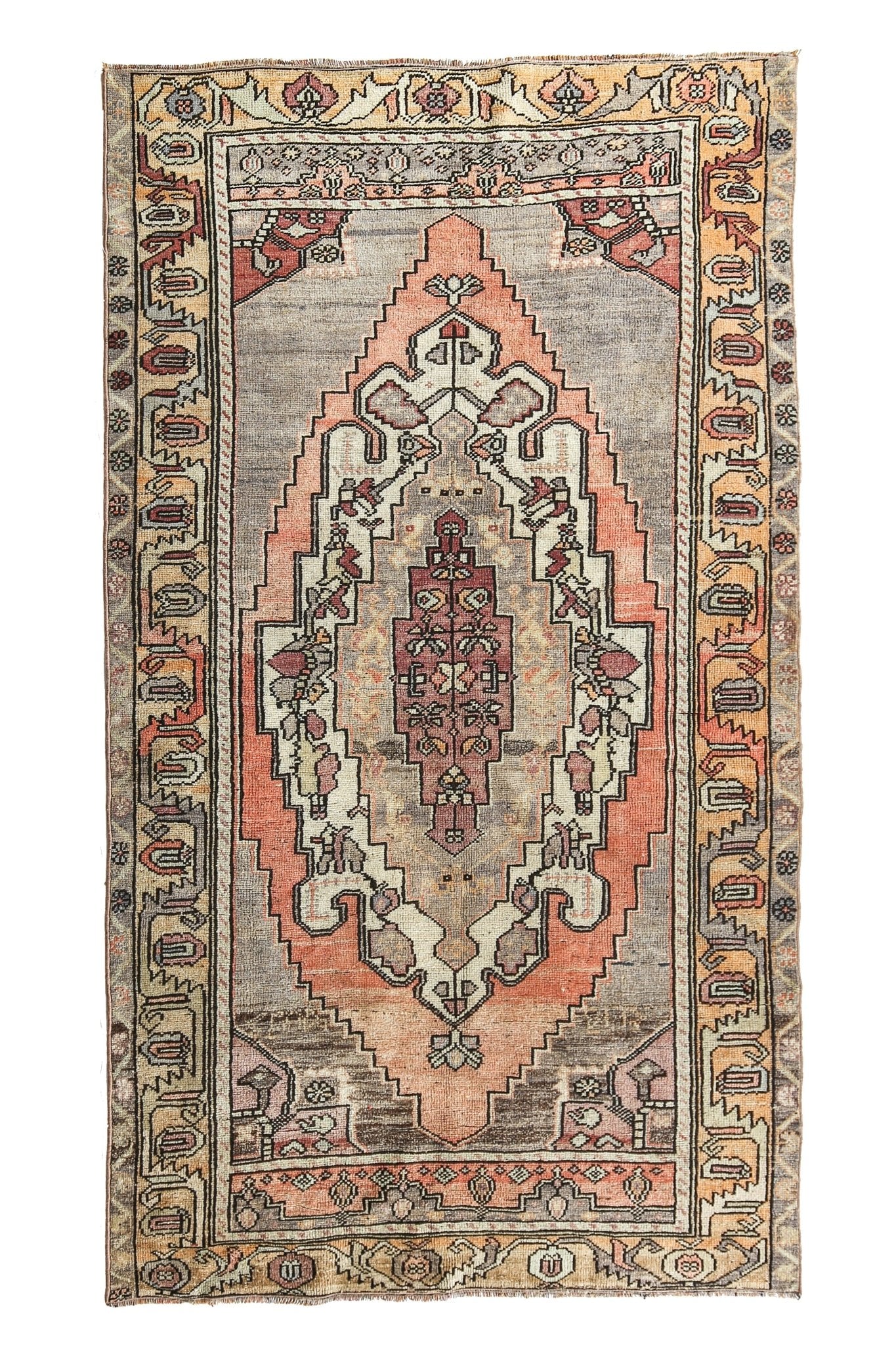 'Misty' Turkish Oushak Rug - Canary Lane