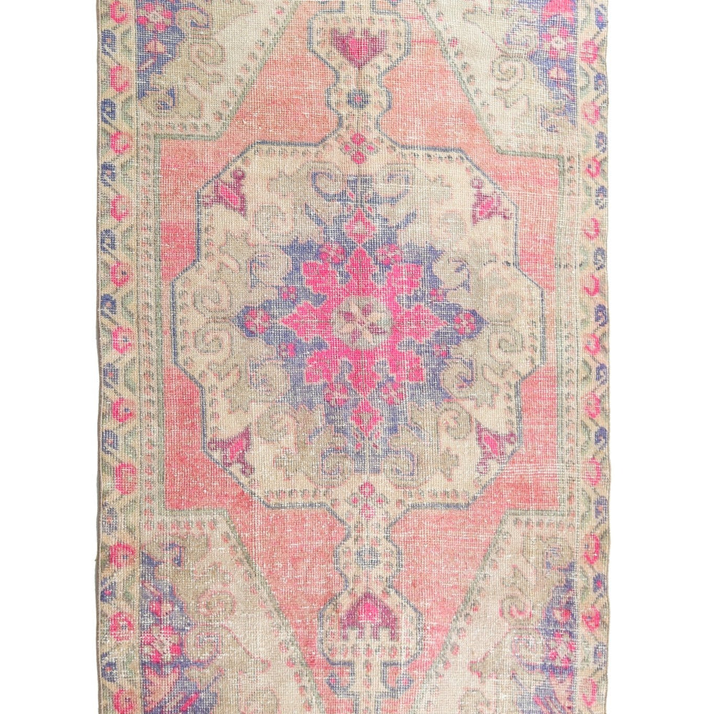 'Moon' Faded Oushak Rug - Canary Lane