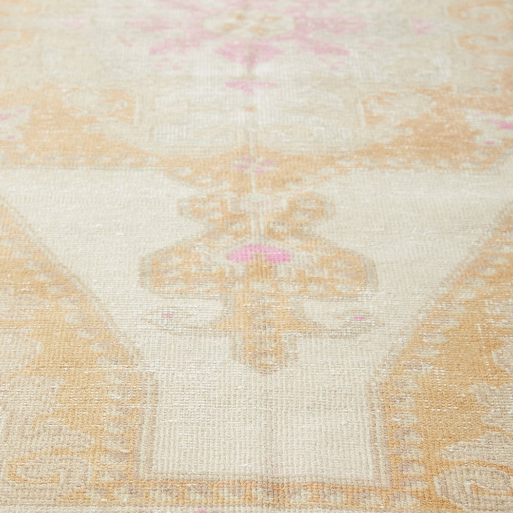 
                  
                    ‘Moonlight’ Vintage Turkish Oushak Rug - 4'3" x 7'2" - Canary Lane
                  
                