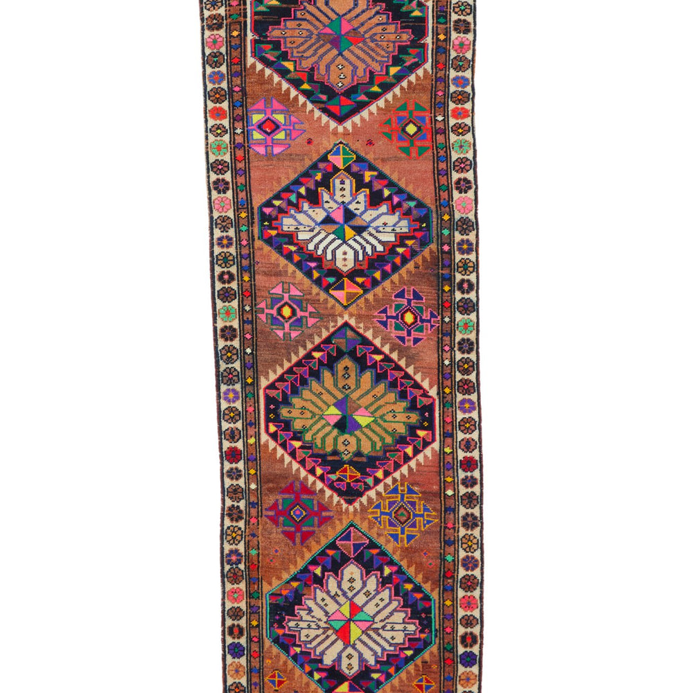 
                      
                        No. 1249' Vintage Turkish Runner Rug (ON HOLD) - 3' x 10'7" - Canary Lane
                      
                    