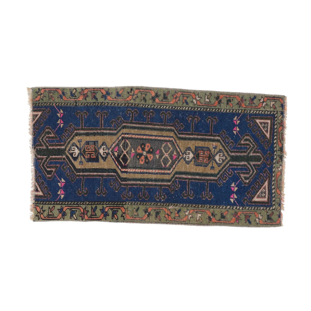 No. 1281 Mini Rug - 1'8'' x 3'2'' - Canary Lane