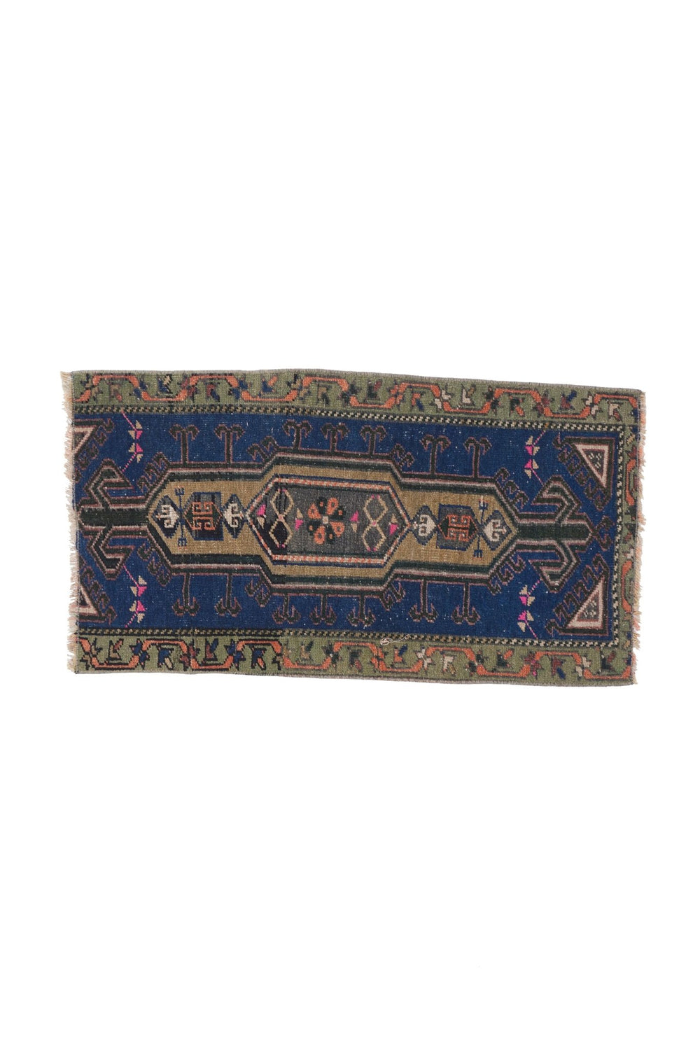 No. 1281 Mini Rug - 1'8'' x 3'2'' - Canary Lane