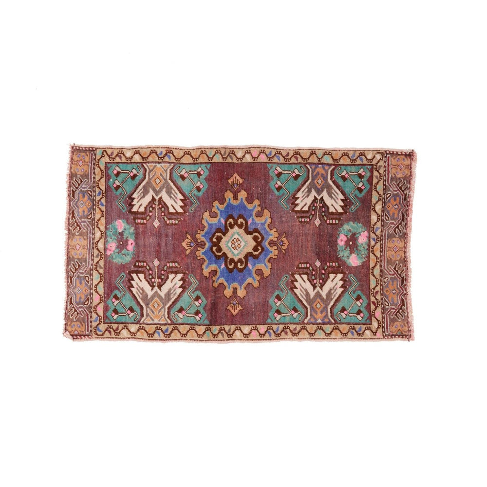 No. 1403 Mini Rug - 1'9'' x 3'1'' - Canary Lane