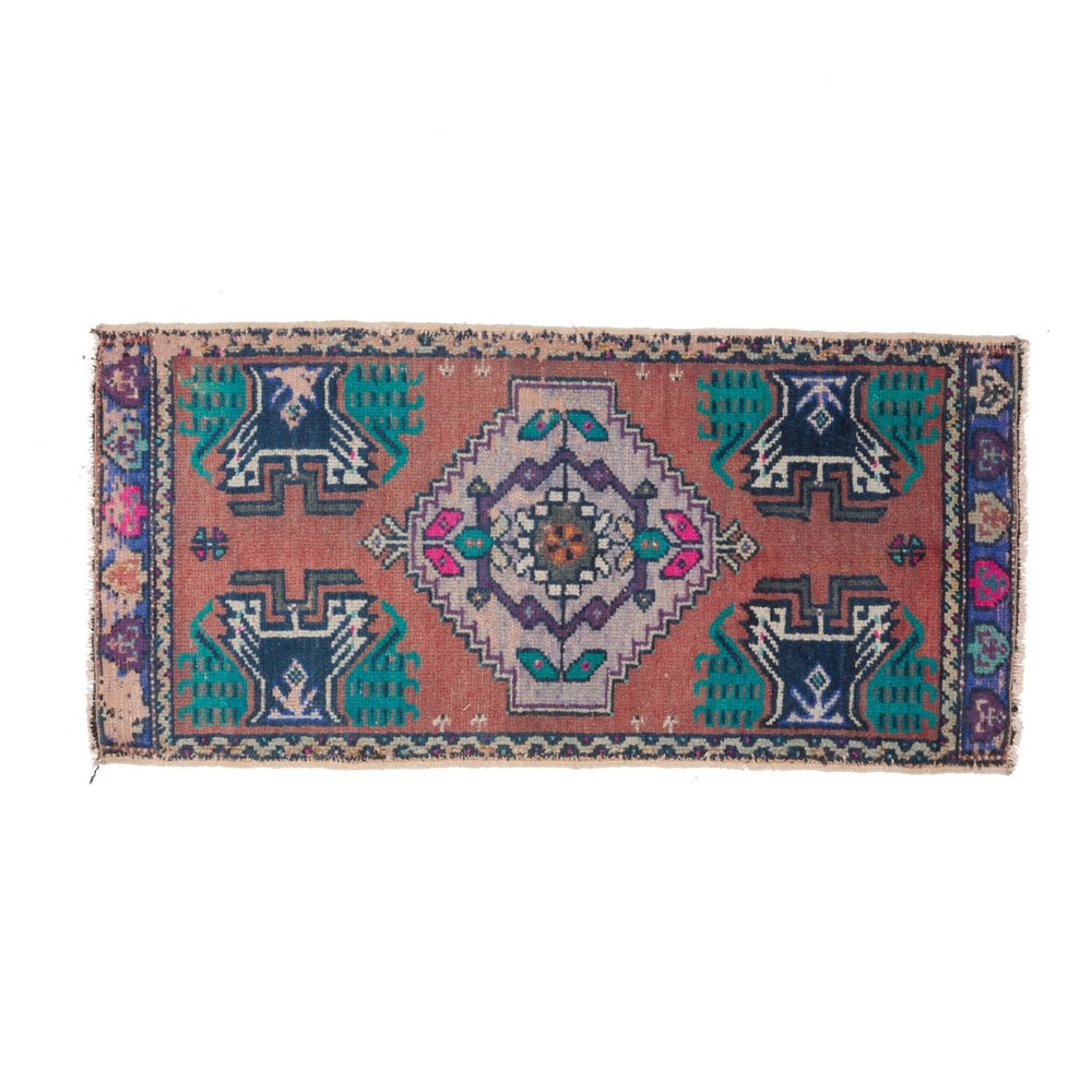 No. 1428 Mini Rug - 1'7'' x 3'4.5'' - Canary Lane