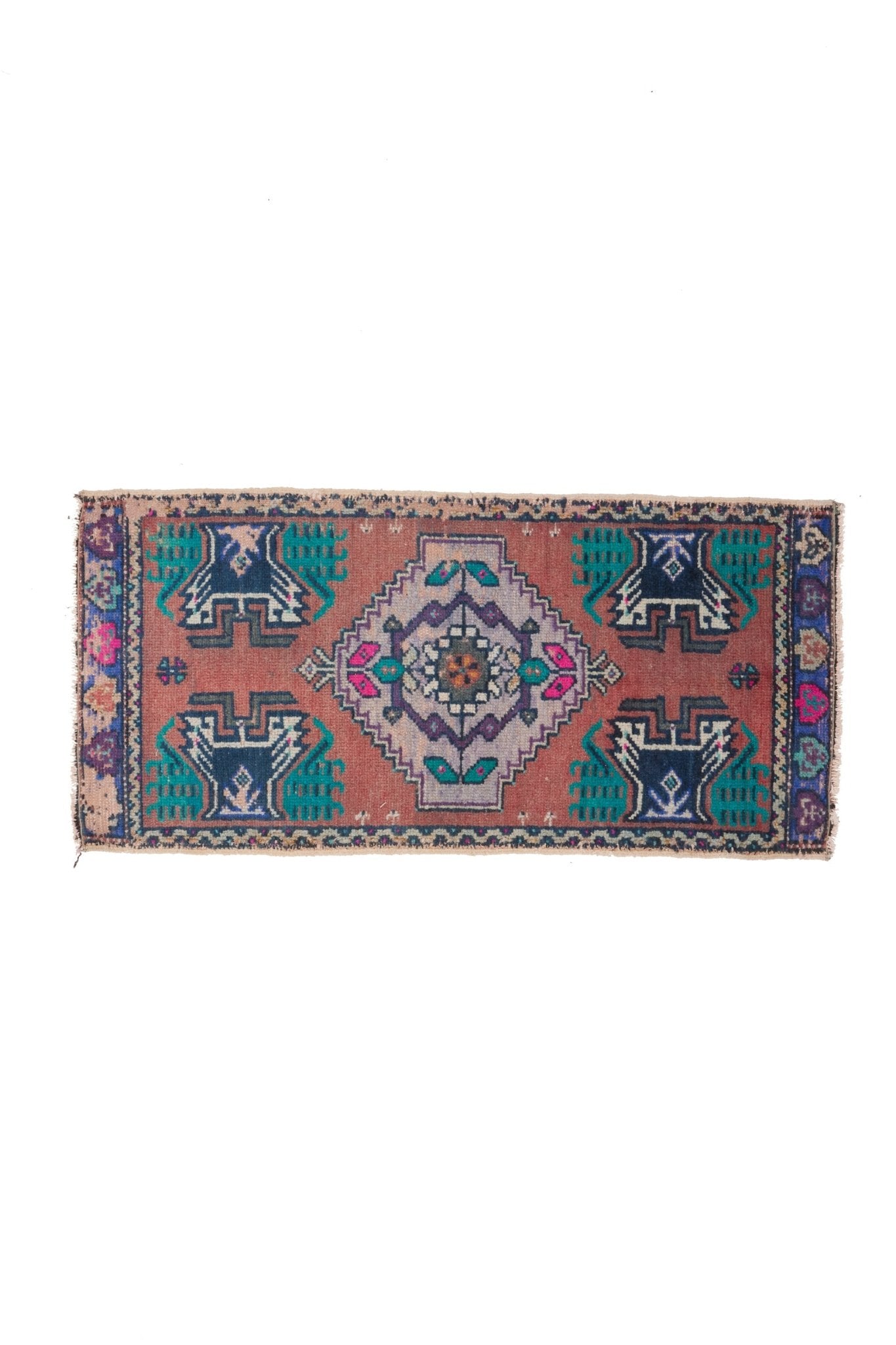 No. 1428 Mini Rug - 1'7'' x 3'4.5'' - Canary Lane