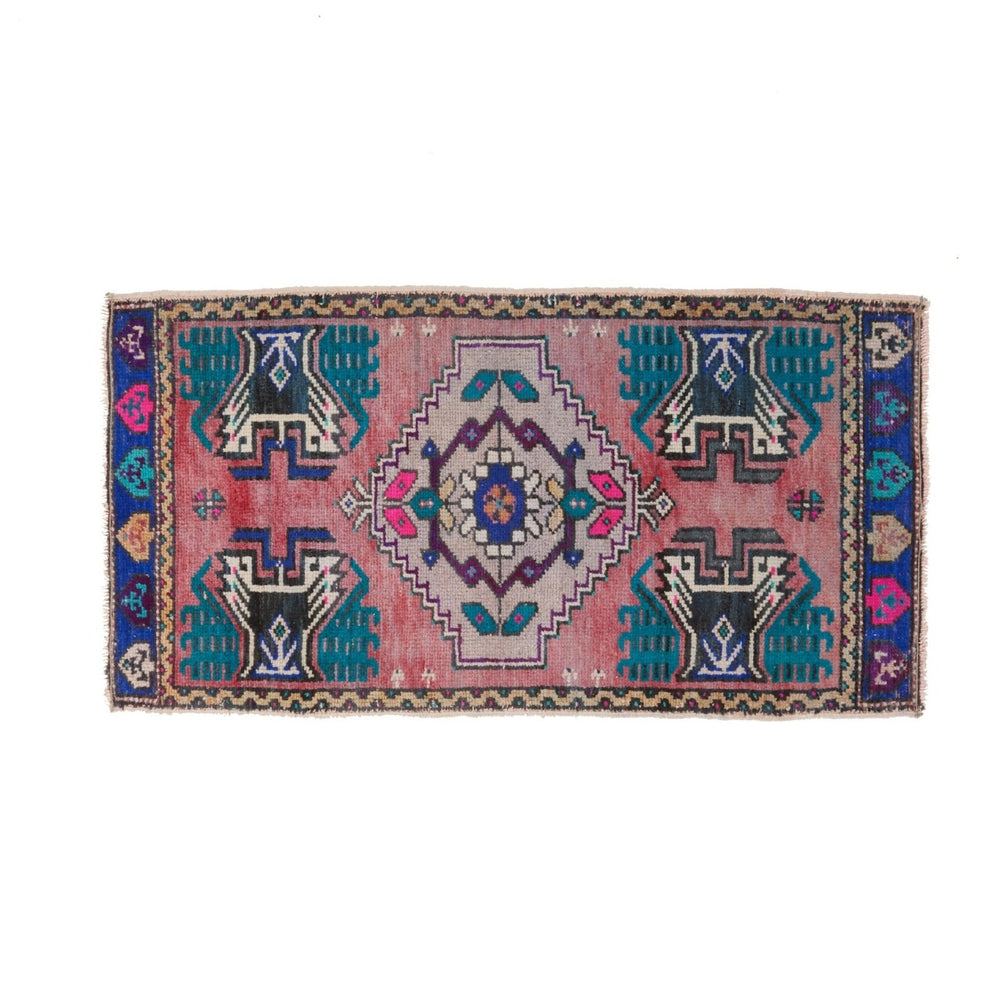 No. 1430 Mini Rug - 1'8.5'' x 3'3.5'' - Canary Lane