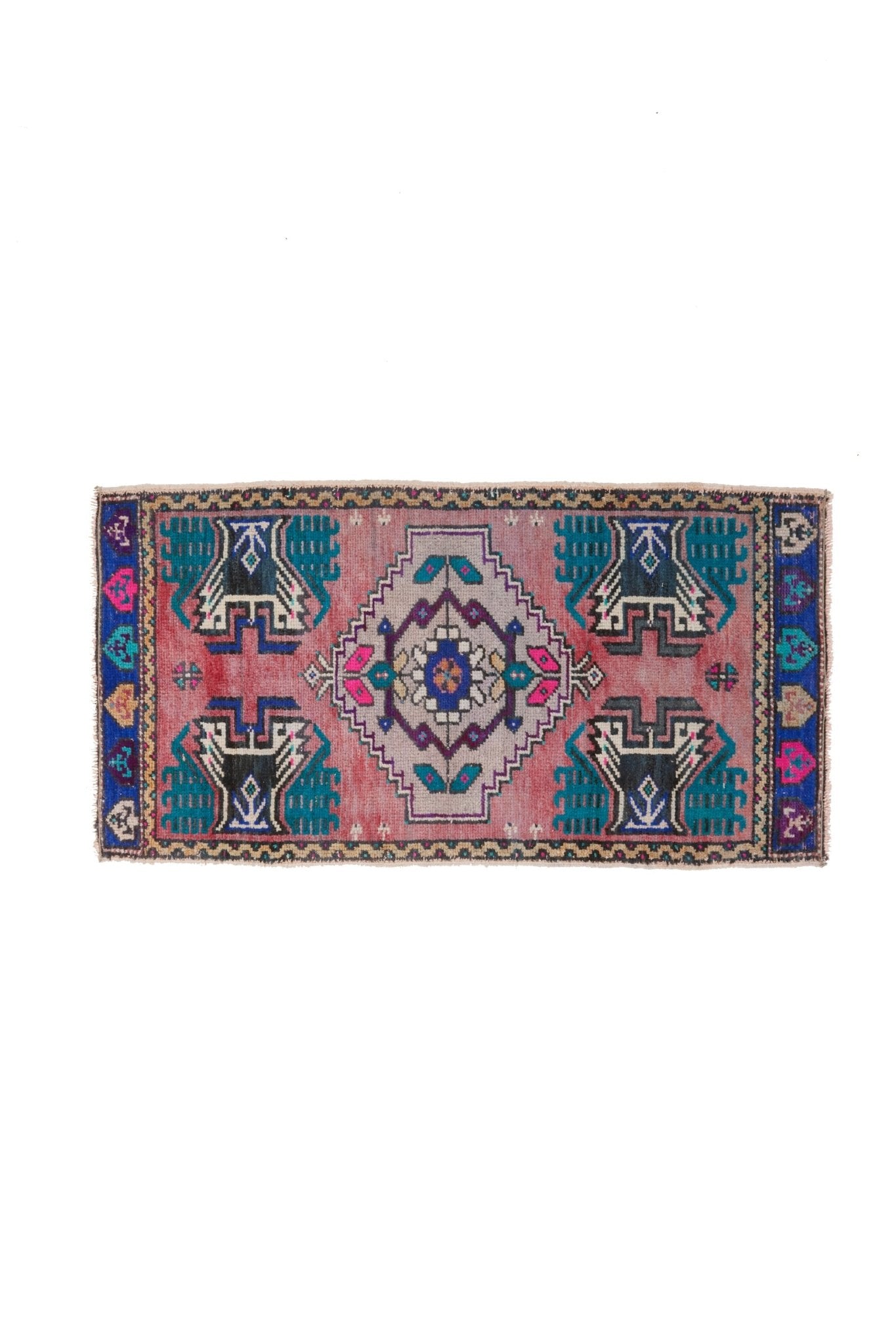 No. 1430 Mini Rug - 1'8.5'' x 3'3.5'' - Canary Lane