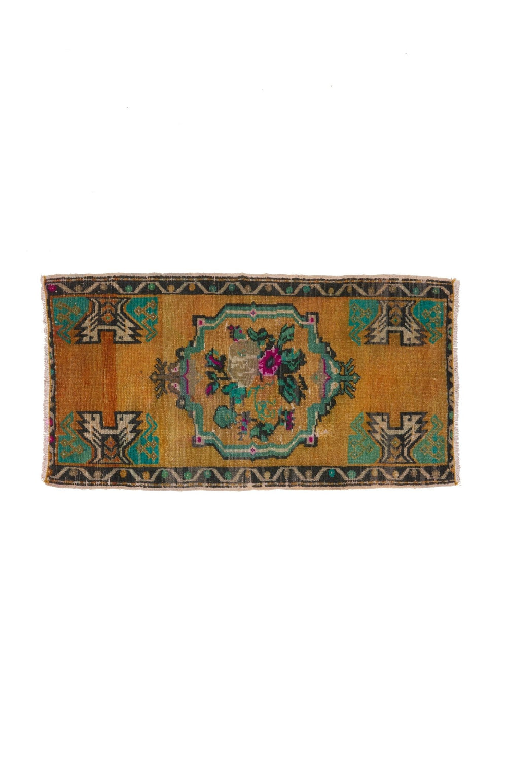 No. 1514 Mini Turkish Vintage Rug - 1'9.5