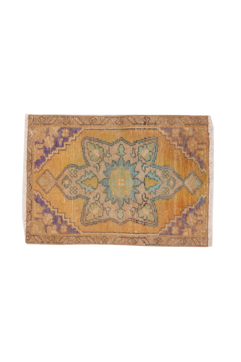 No. 1516 Mini Turkish Vintage Rug - 1'8.5