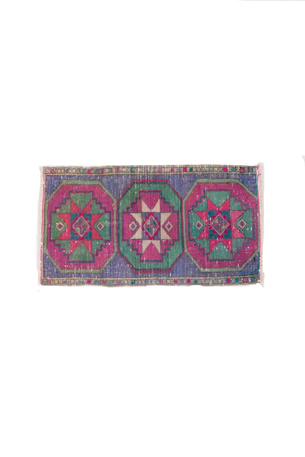 No. 1519 Mini Turkish Vintage Rug - 2'8