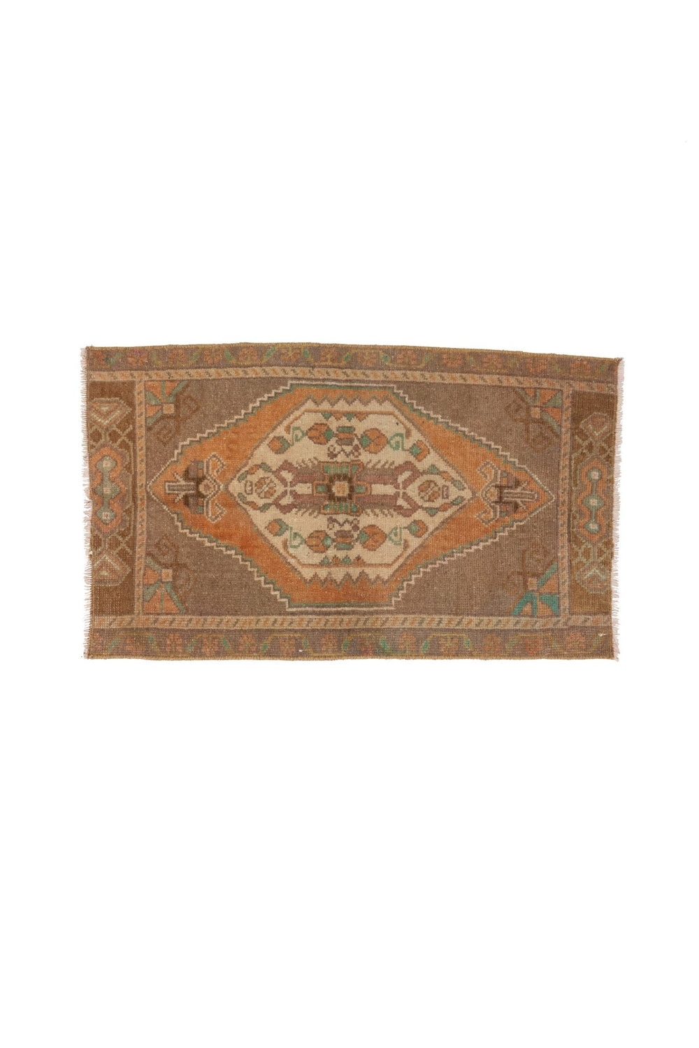 No. 1522 Mini Turkish Vintage Rug - 1'9