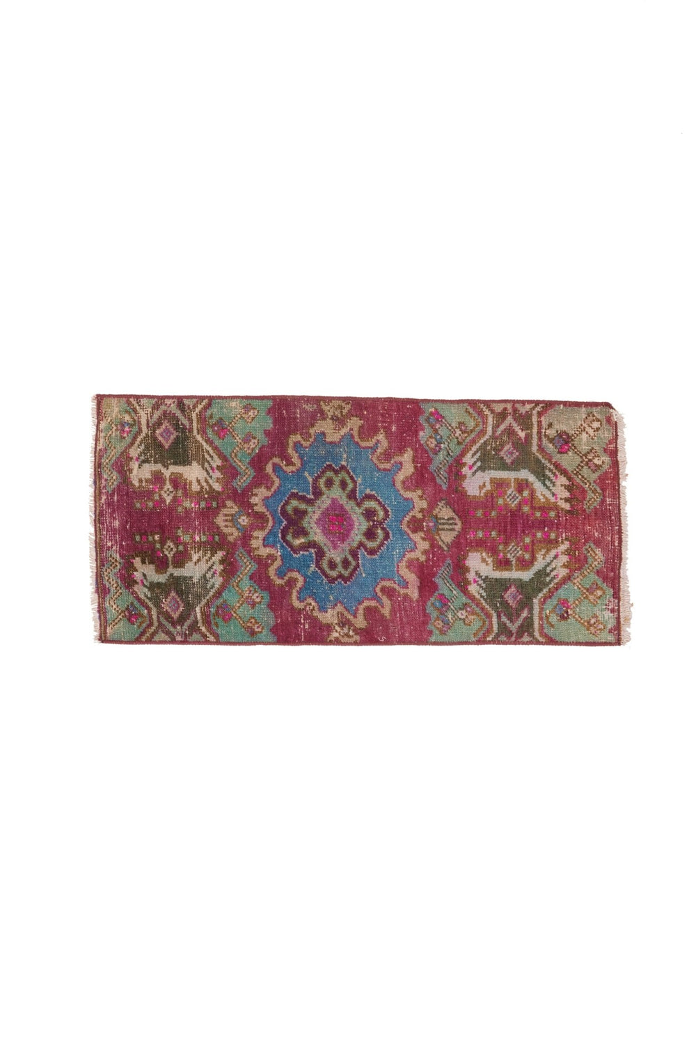 No. 1528 Mini Turkish Vintage Rug - 1'4.5