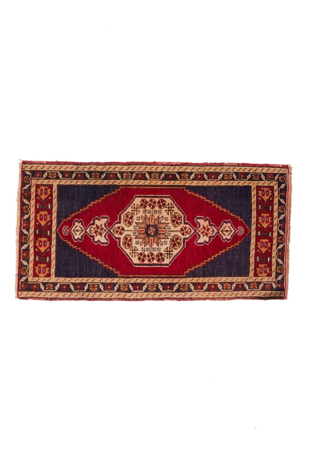 No. 1533 Mini Turkish Vintage Rug - 1'9'' x 3'4.5'' - Canary Lane