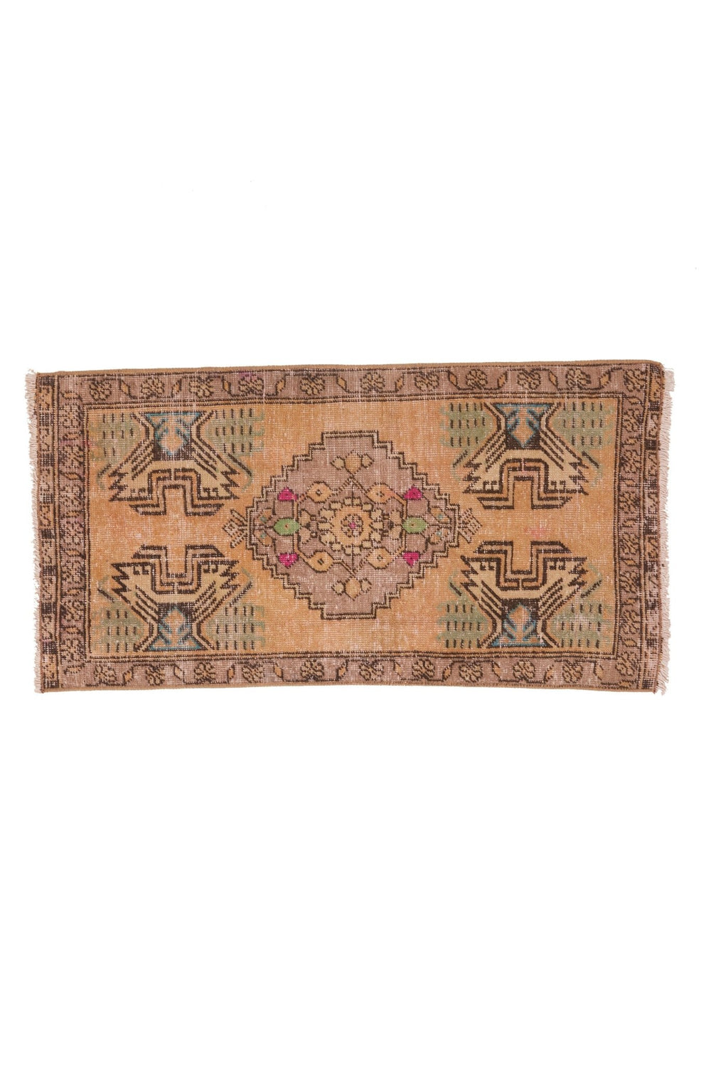 No. 1538 Mini Rug - 1'8'' x 3'3.5'' - Canary Lane