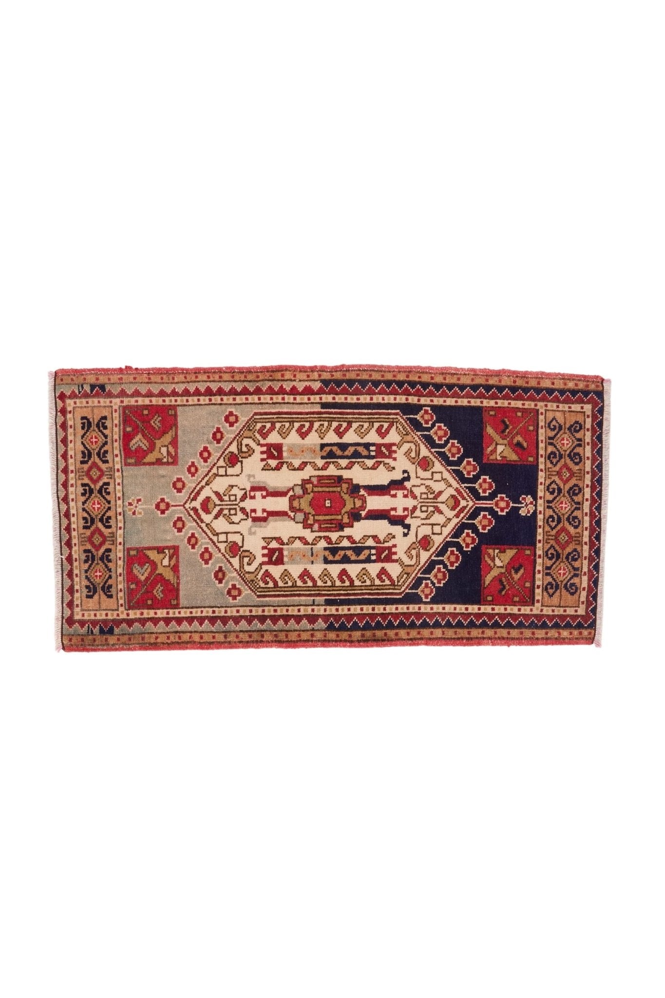 No. 1543 Mini Rug - 1'8.5'' x 3'4'' - Canary Lane