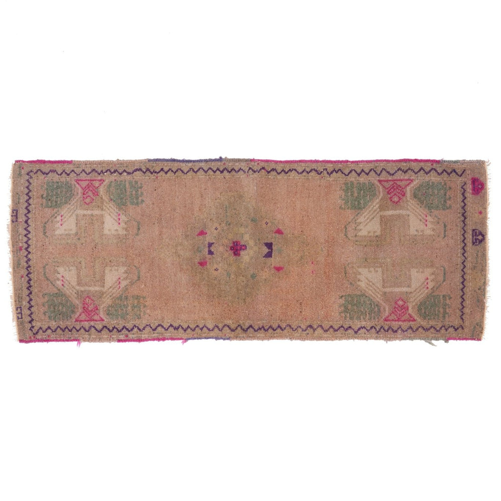 No. 1590 Mini Rug - 1'6'' x 4' - Canary Lane