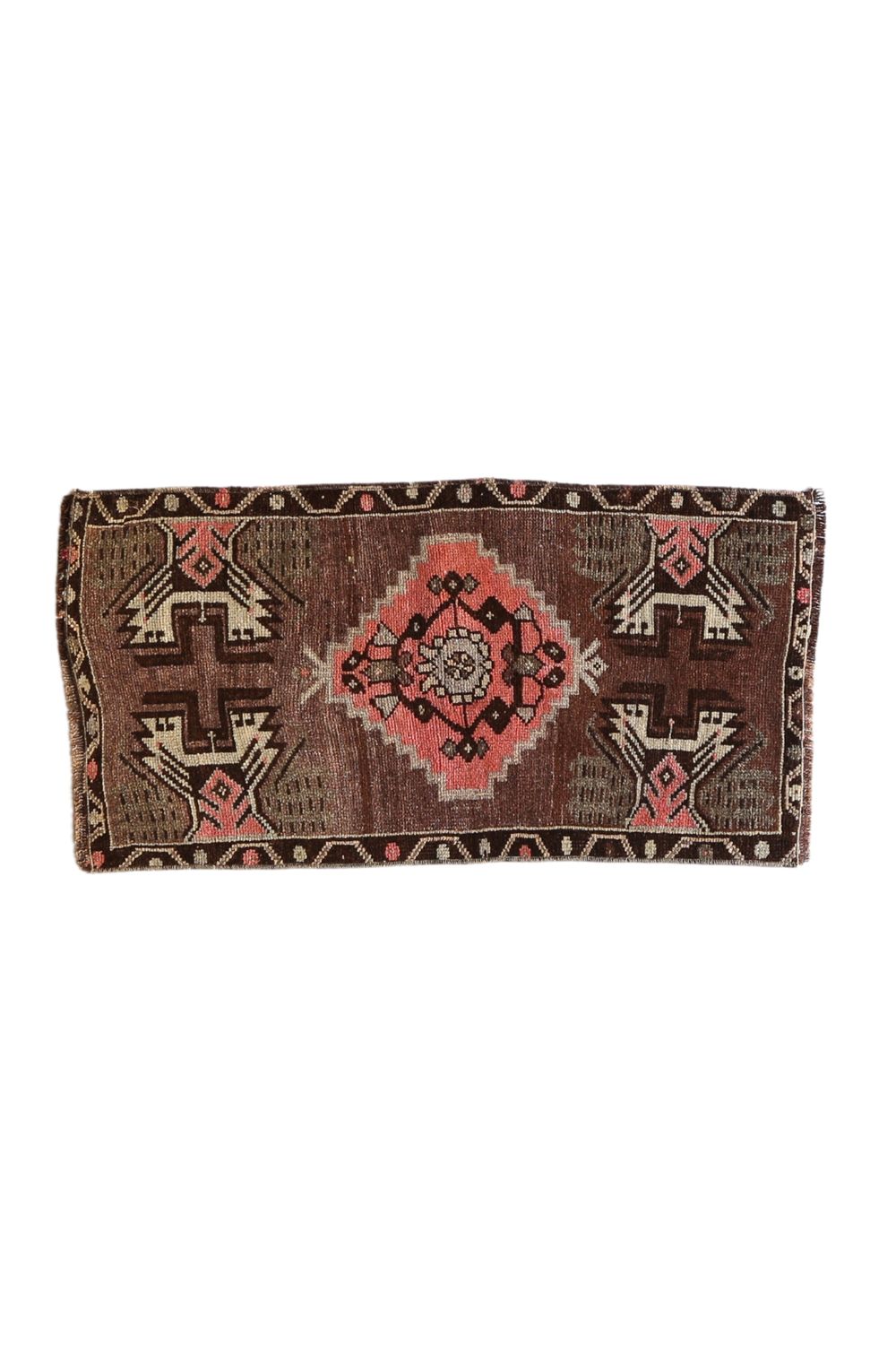 No. 1604 Mini Turkish Vintage Rug - 1'5