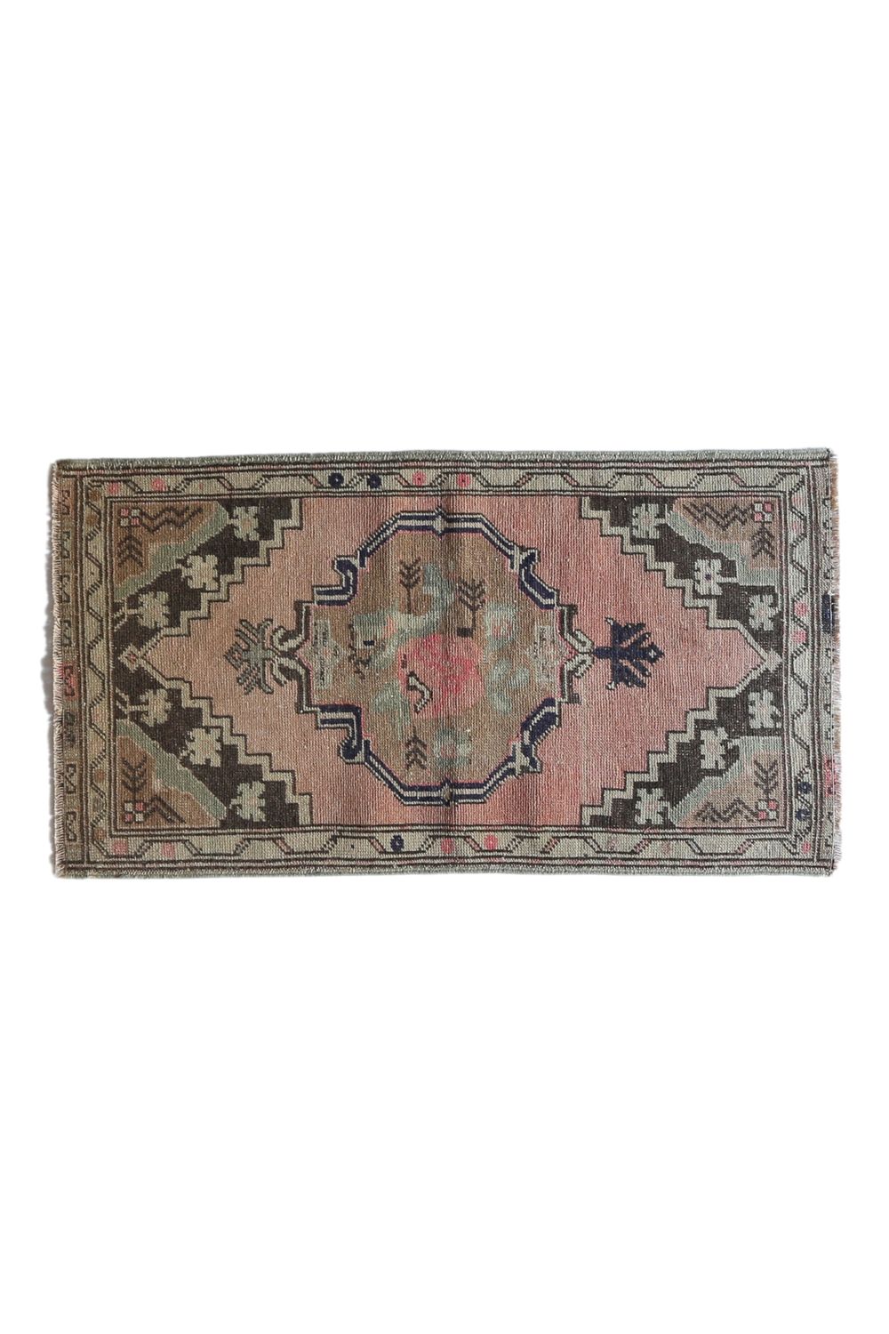 No. 1606 Mini Turkish Vintage Rug - 1'9.5