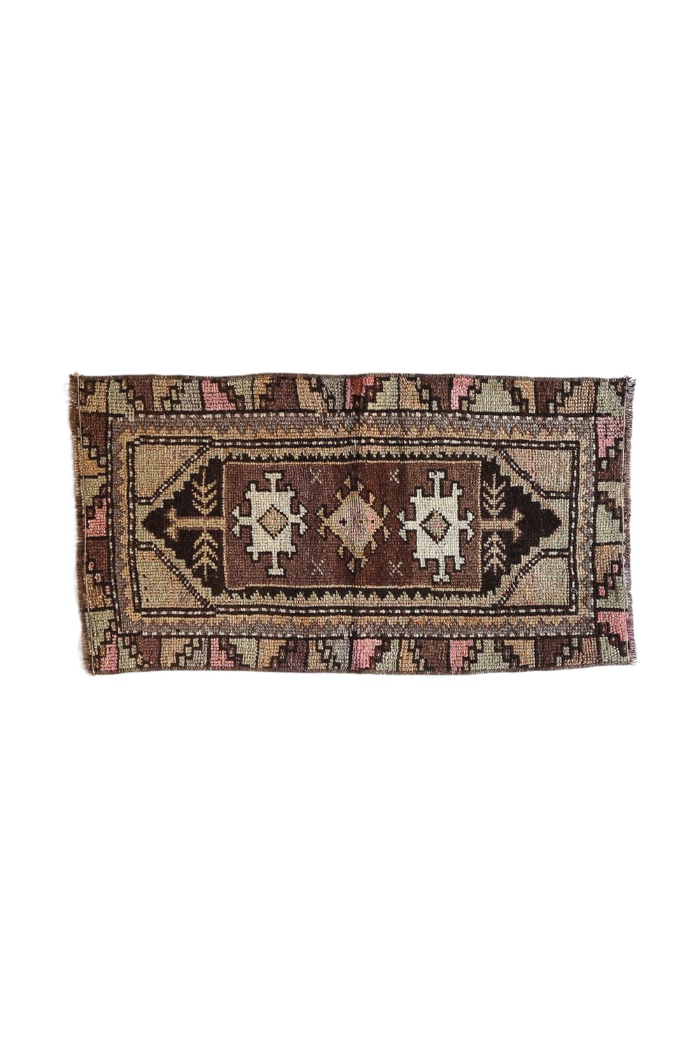 No. 1607 Mini Vintage Rug - 1'7