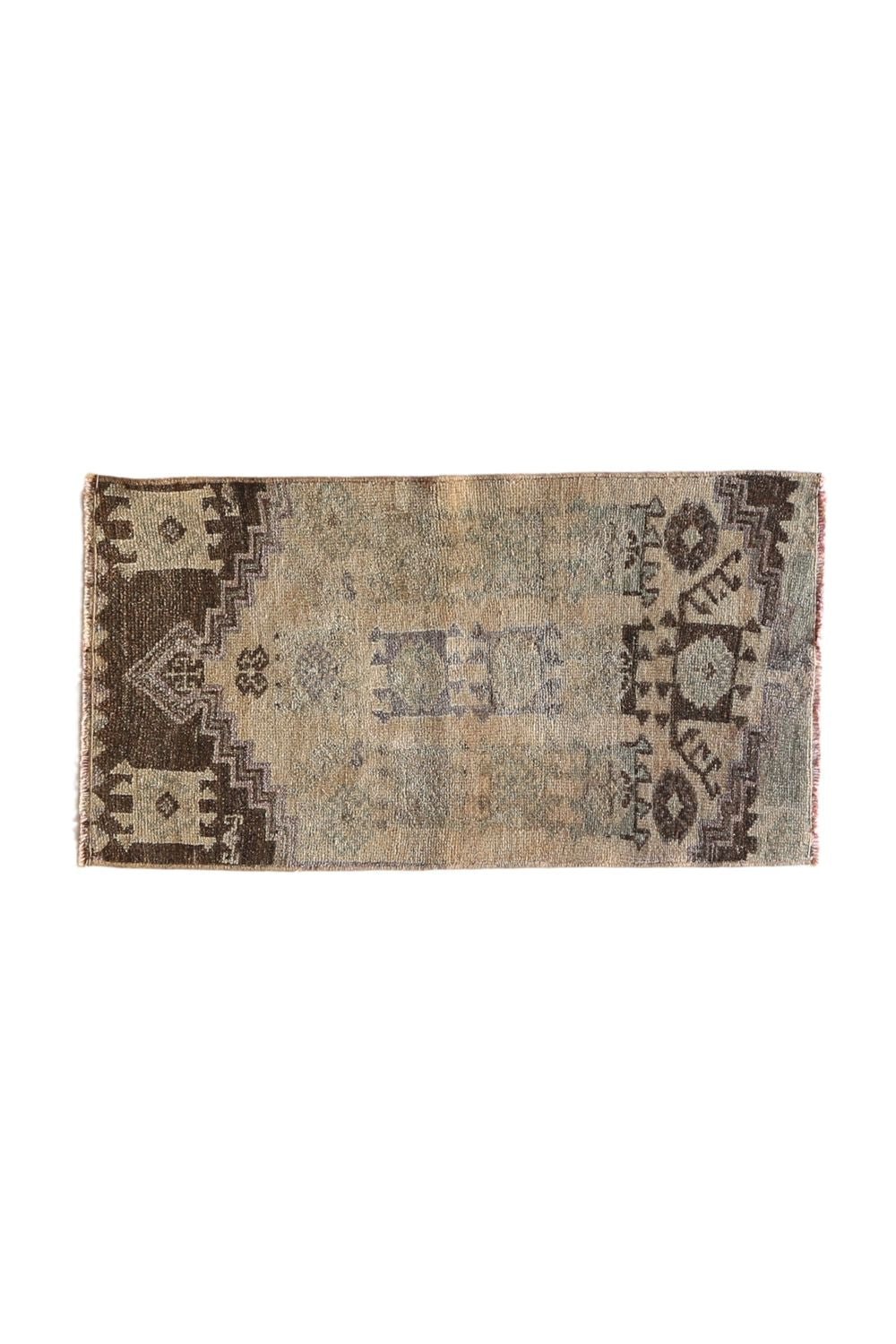 No. 1608 Mini Turkish Vintage Rug - 1'5.5