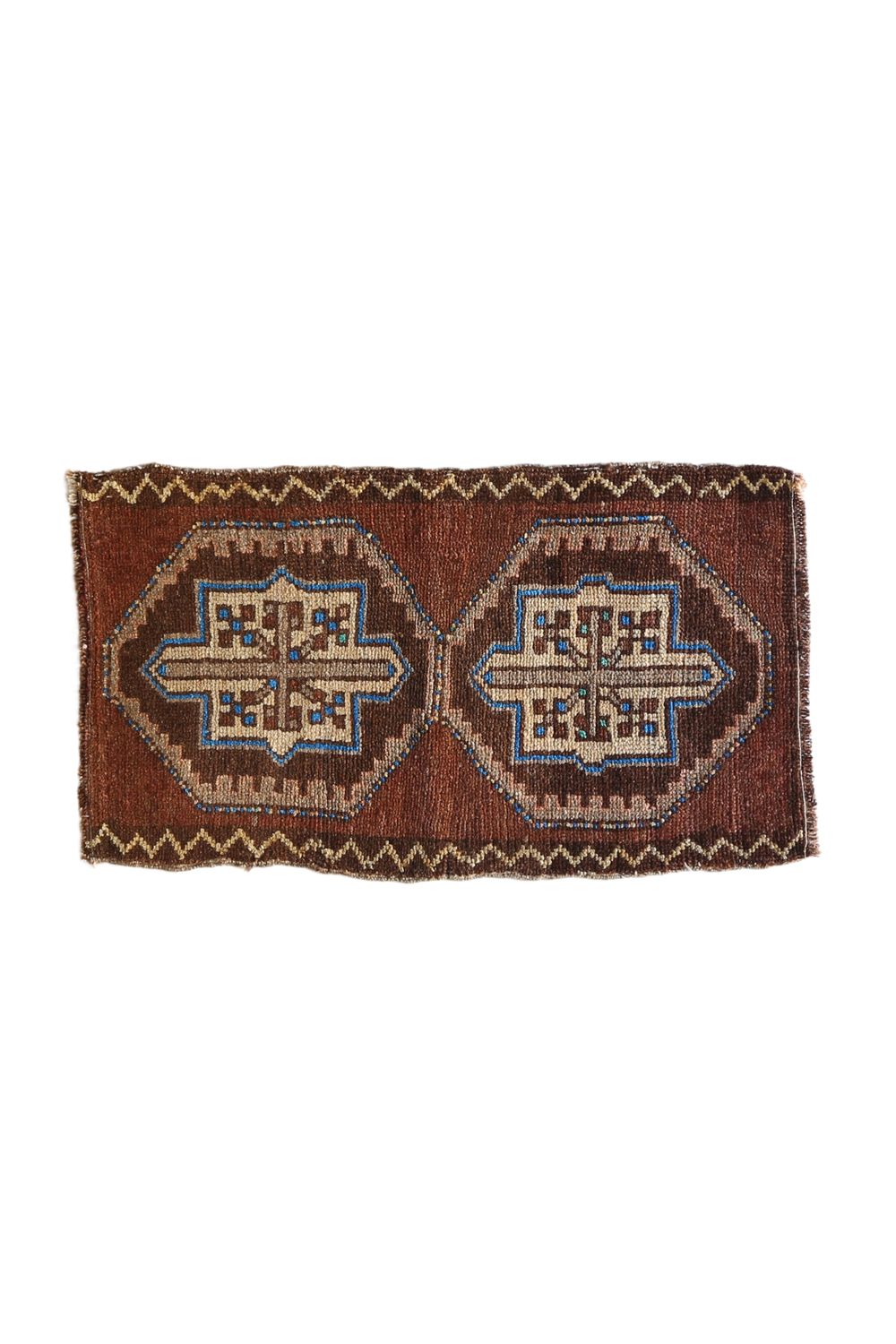 No. 1612 Mini Turkish Vintage Rug - 1'8.5