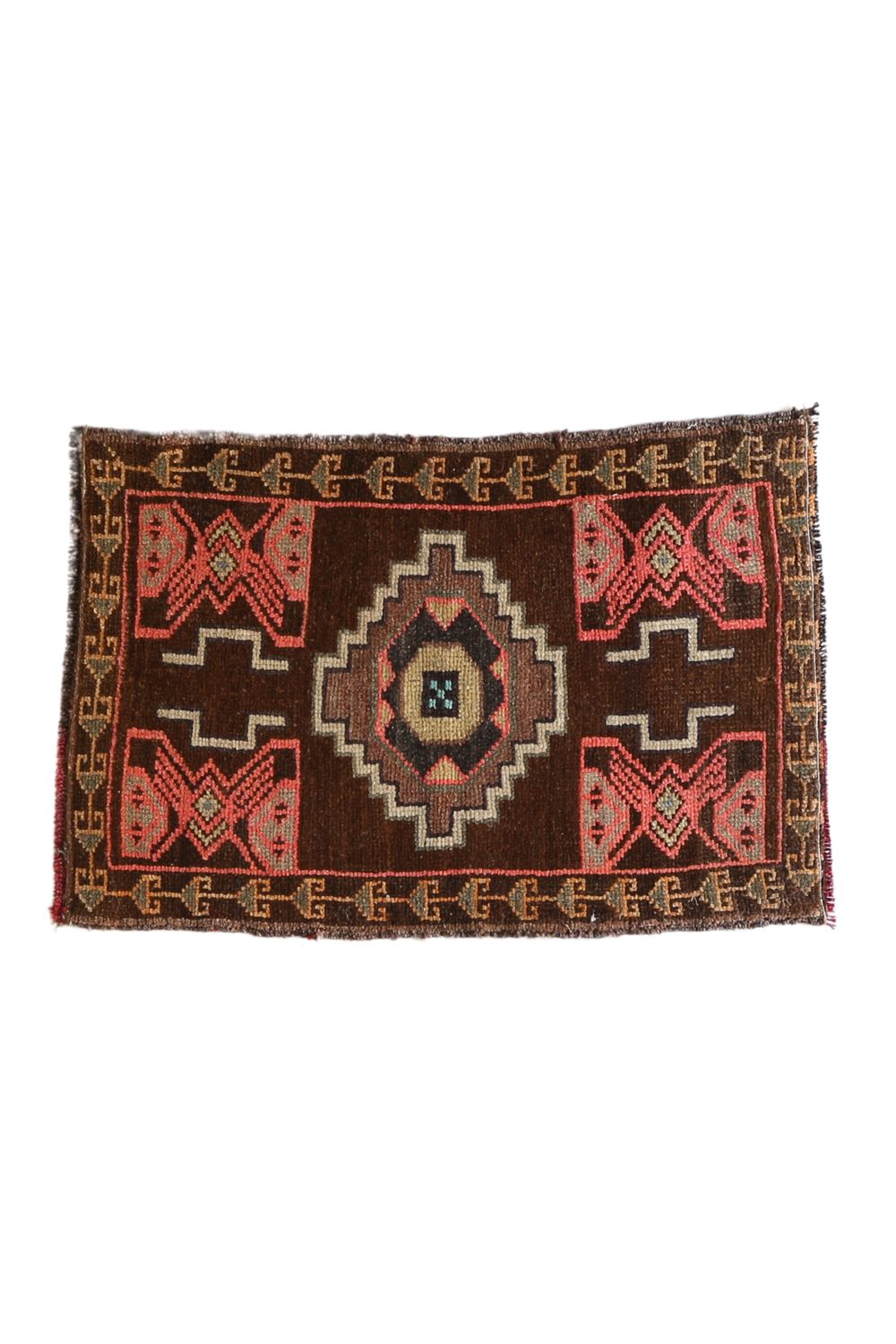 No. 1614 Mini Turkish Vintage Rug - 1'9