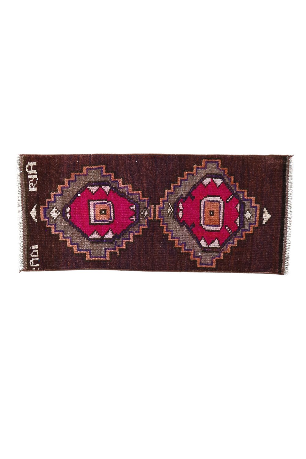 No. 1709 Mini Turkish Vintage Rug - 1'4