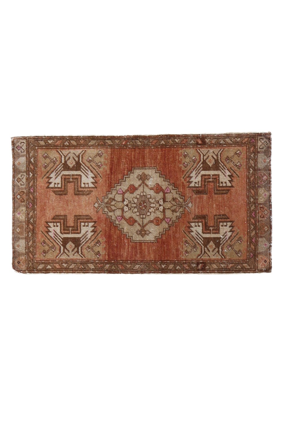 No. 1715 Mini Turkish Vintage Rug - 1'7