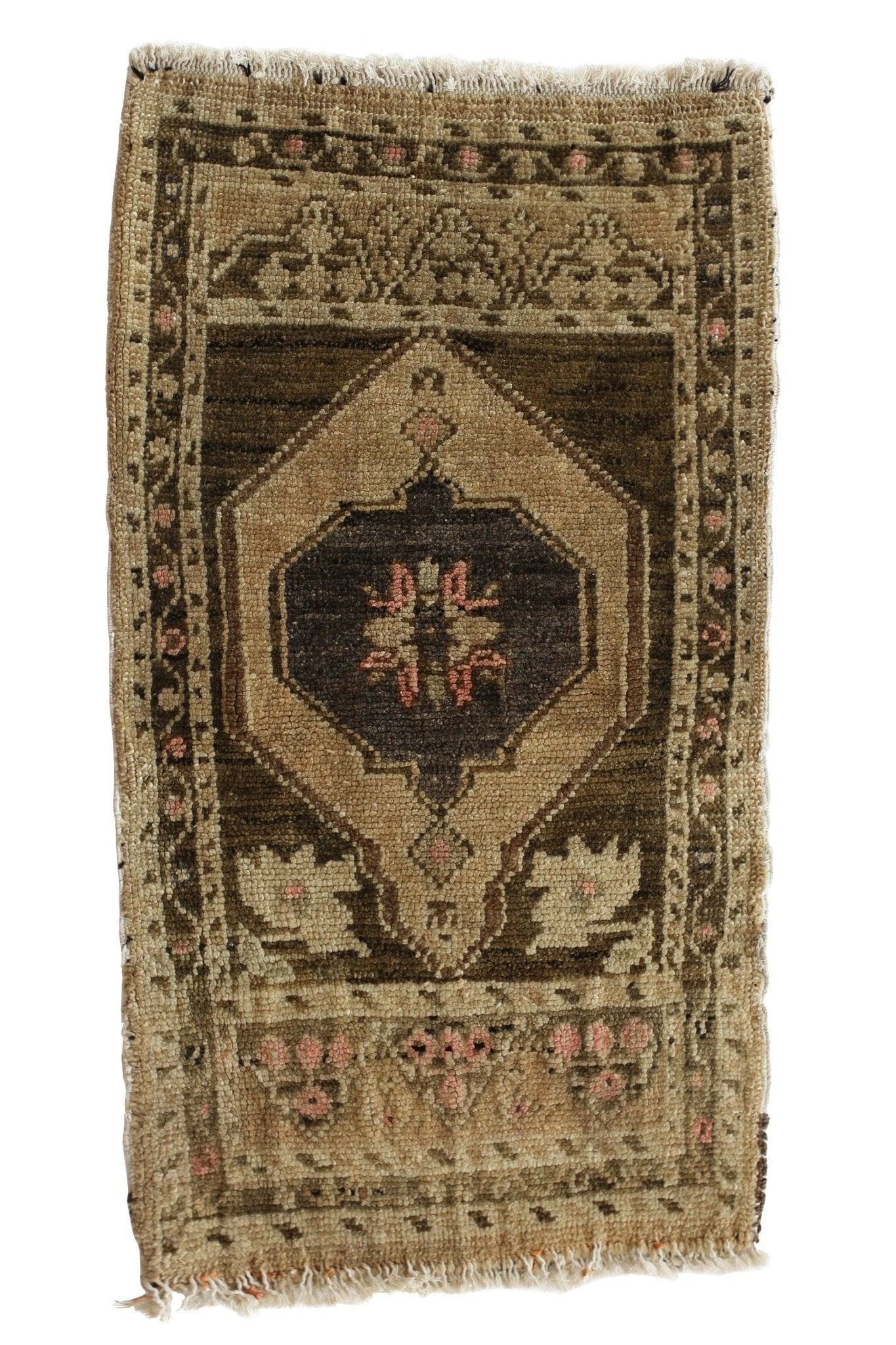 No. 334 Petite Rug - 1'9.5" x 3'2" - Canary Lane