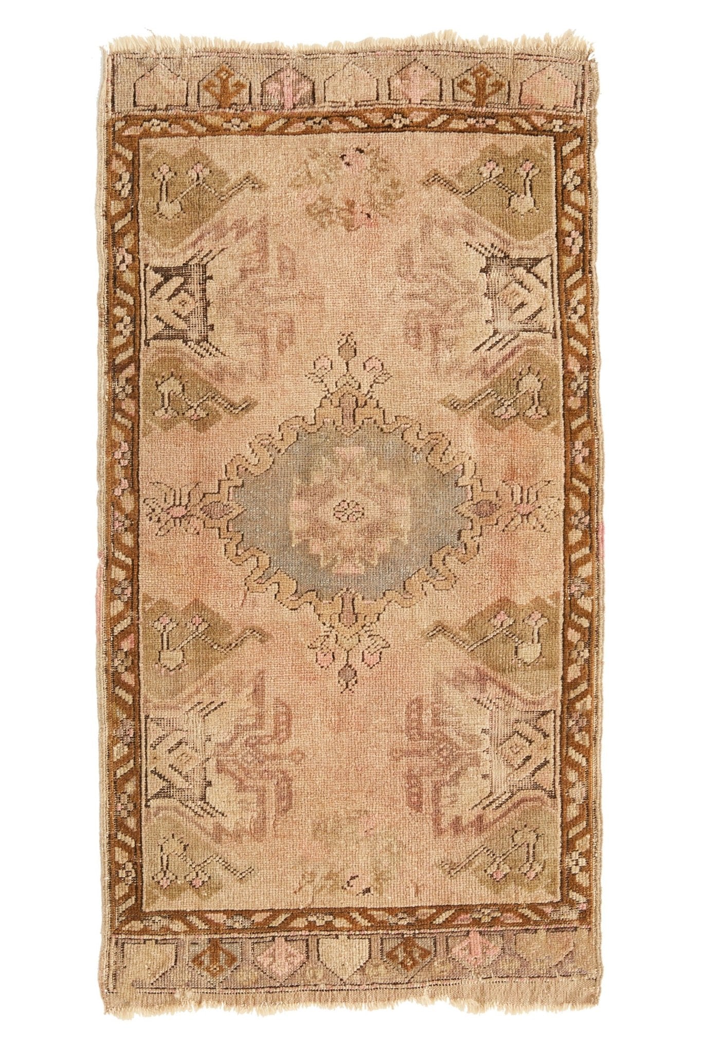 No. 339 Mini Rug - 1'8'' x 3'3'' - Canary Lane