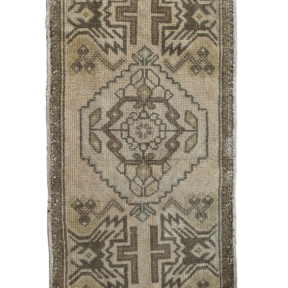 No. 351 Faded Petite Rug - 1'8" x 3'7" - Canary Lane