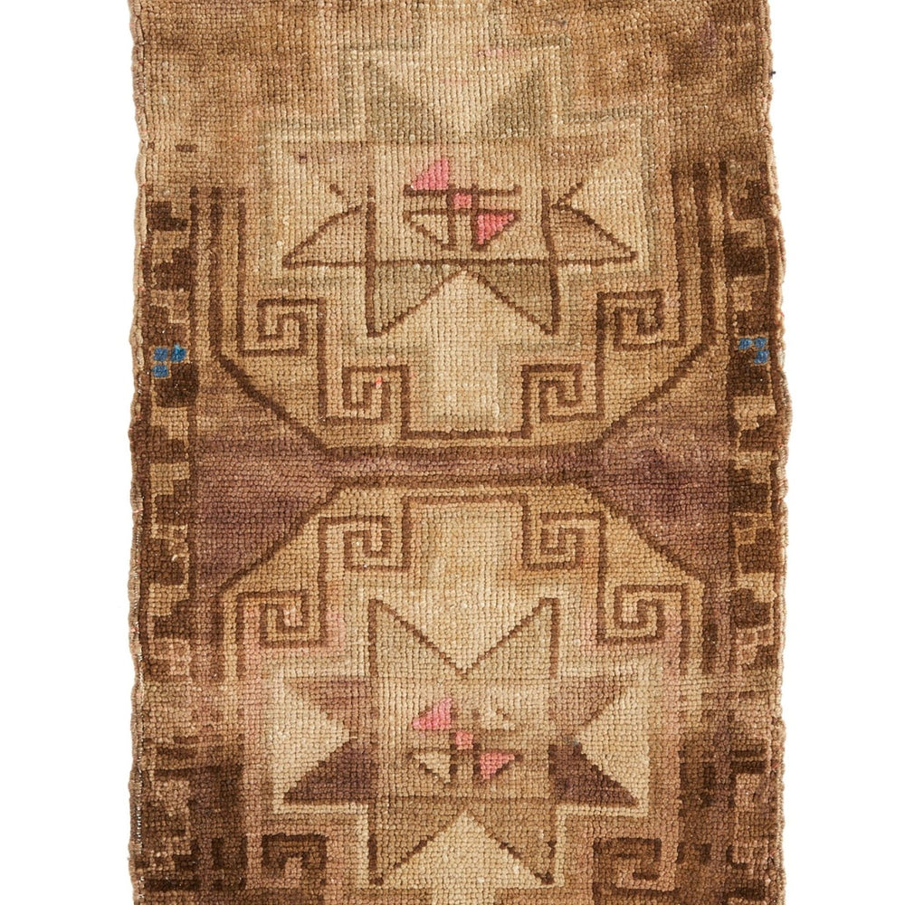No. 400 Vintage Mini Rug - 1'7.5'' x 3' - Canary Lane