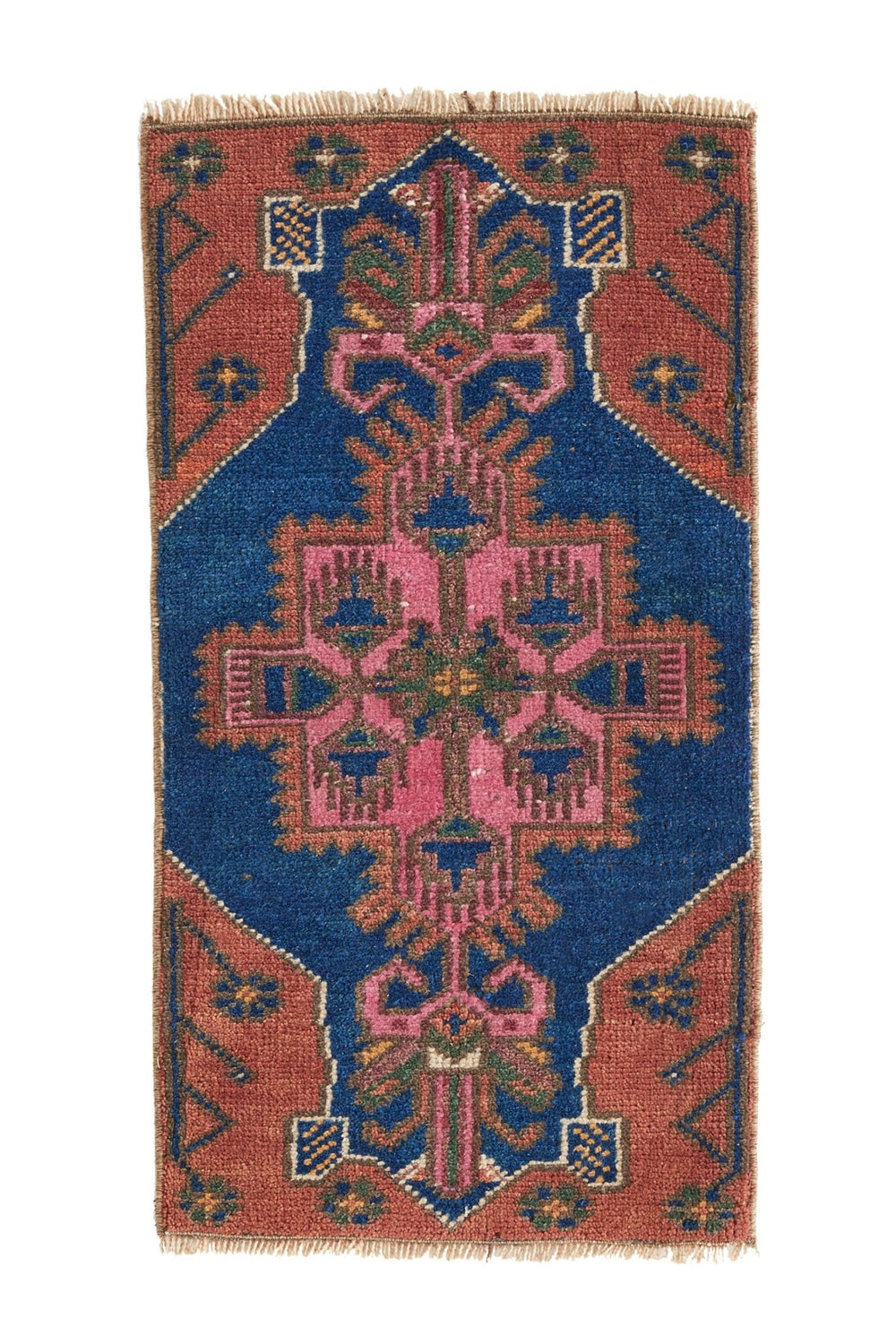 No. 418 Petite Vintage Rug - 1'4.5'' x 2'7.5'' - Canary Lane