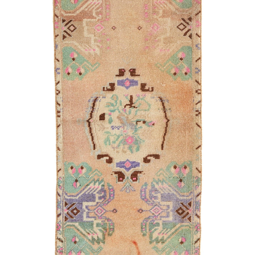 No. 475 Vintage Petite Rug - 1'7'' x 3'7'' - Canary Lane