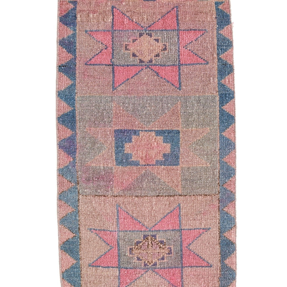 No. 478 Mini Vintage Rug - 1'5'' x 2'11'' - Canary Lane