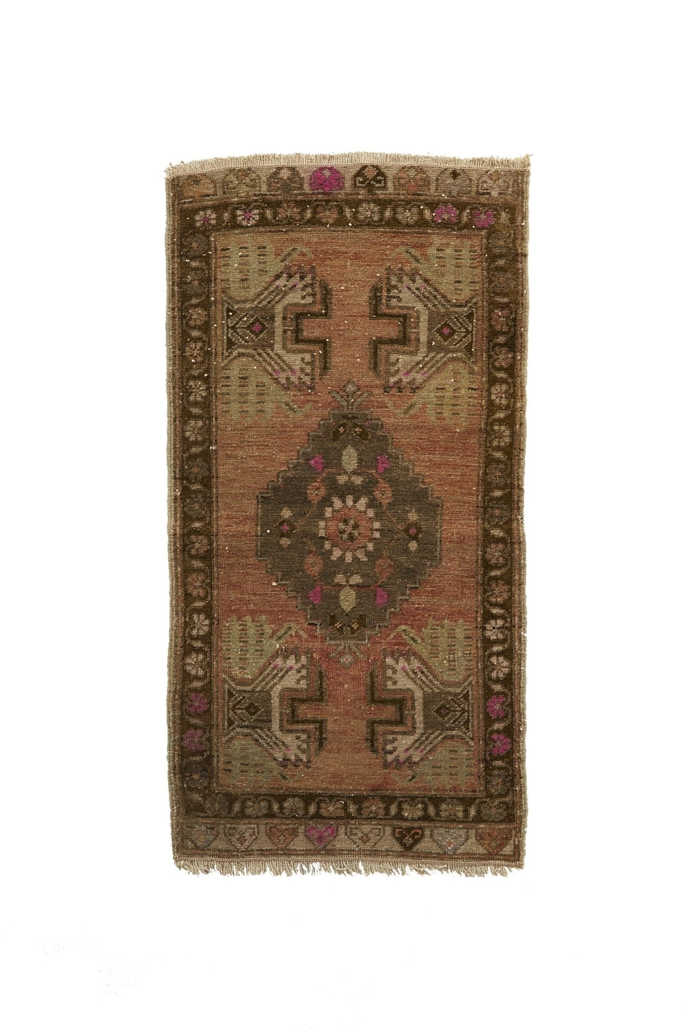 No. 648 Mini Rug - 1'6'' x 2'11'' - Canary Lane