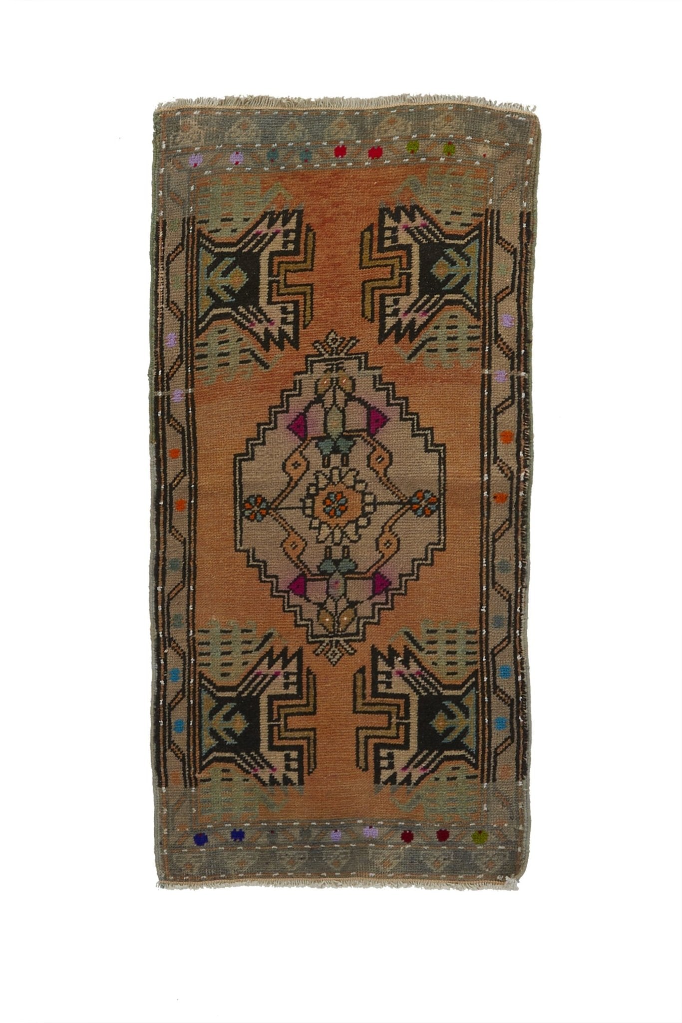 No. 726 Mini Rug - 1'9" x 3'6" - Canary Lane