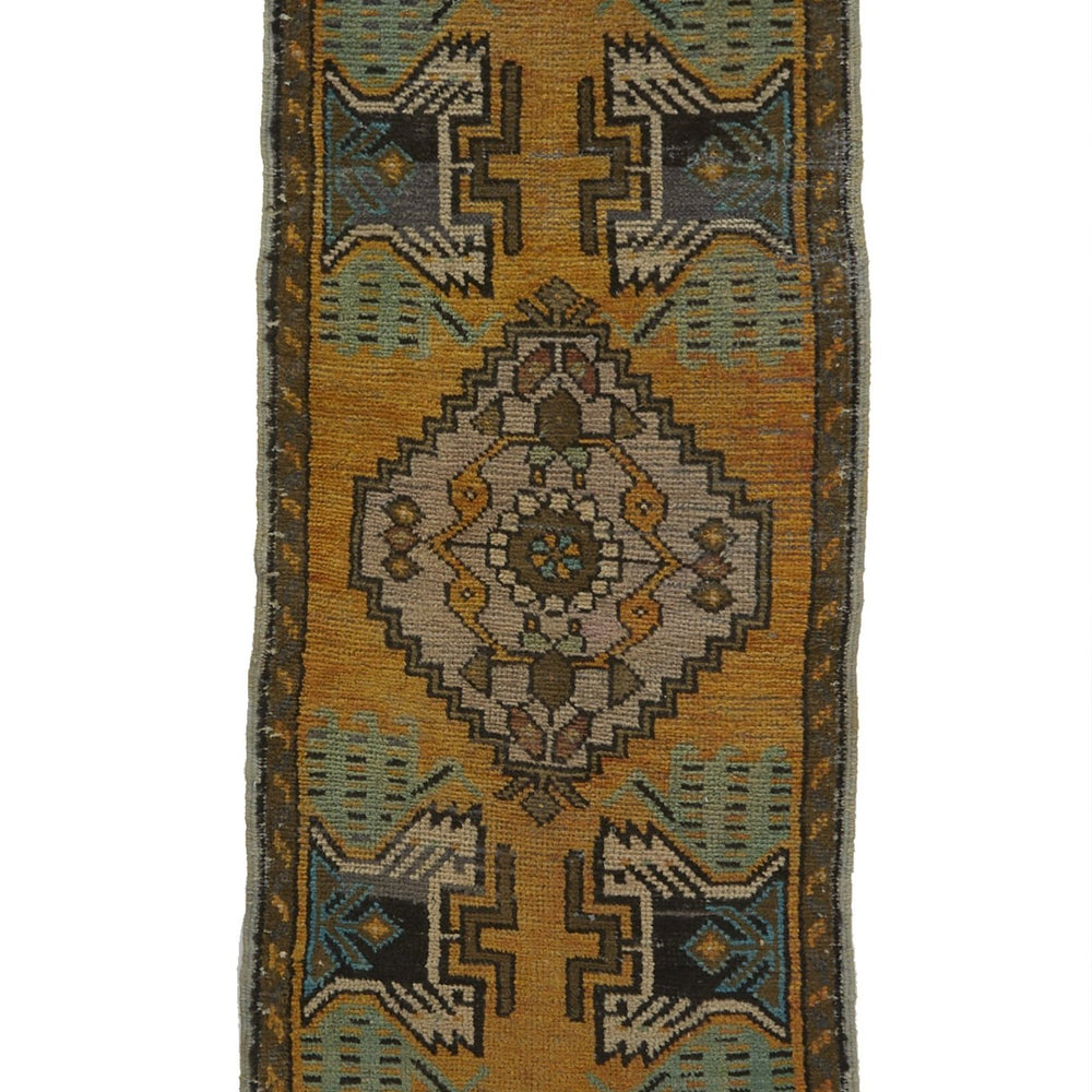 No. 770 Mini Rug - 1'7" x 3'7" - Canary Lane