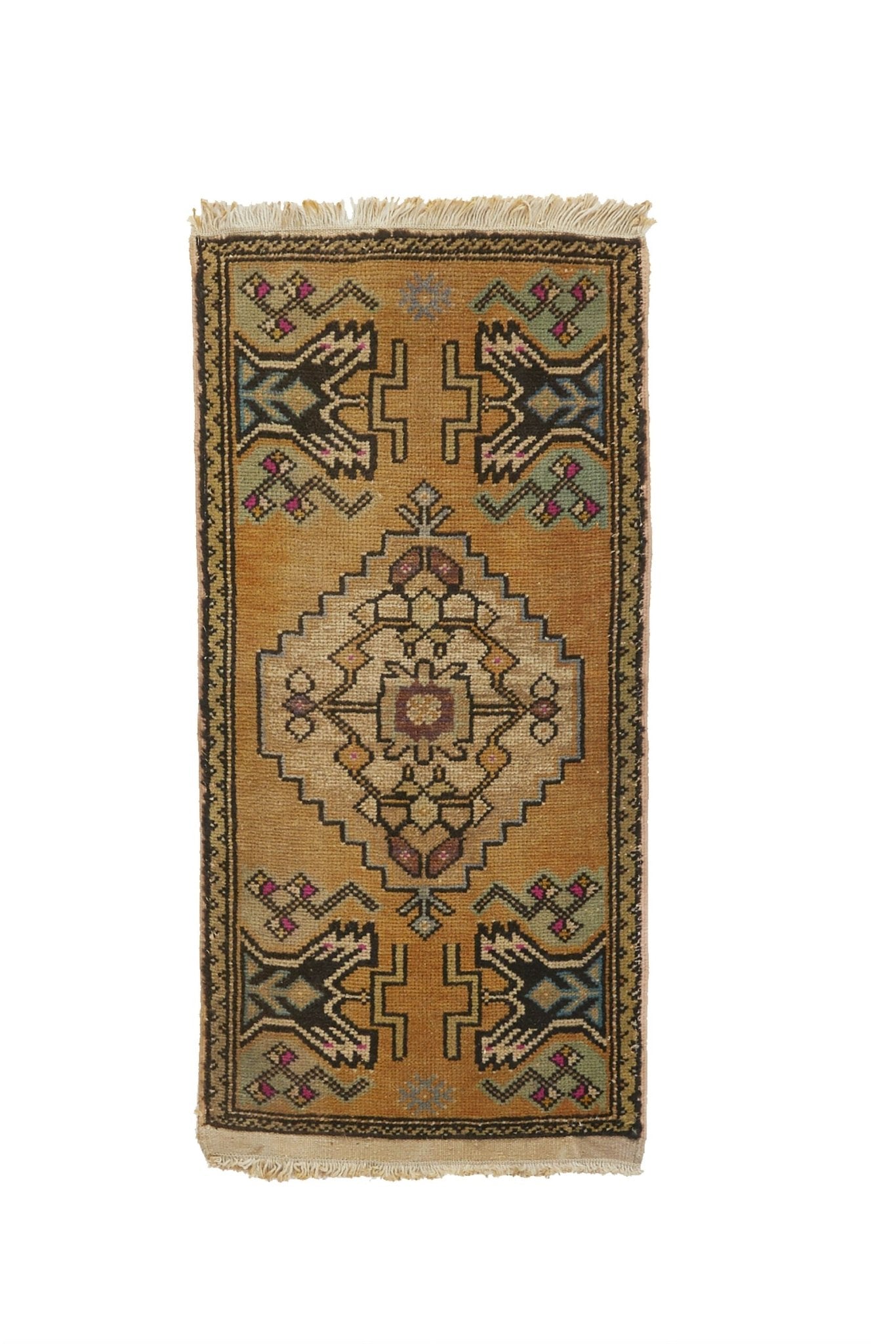 No. 772 Mini Rug - 1'7" x 3'3" - Canary Lane