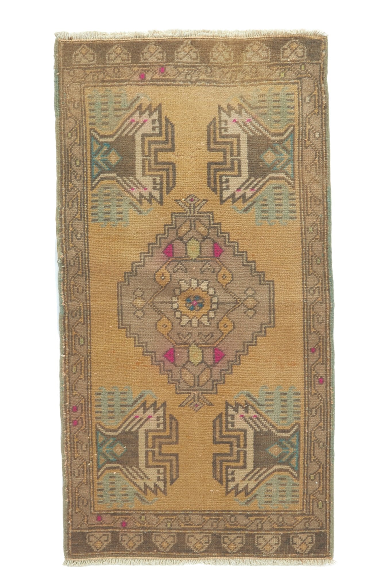 No. 778 Mini Rug - 1’9” x 3’5" - Canary Lane