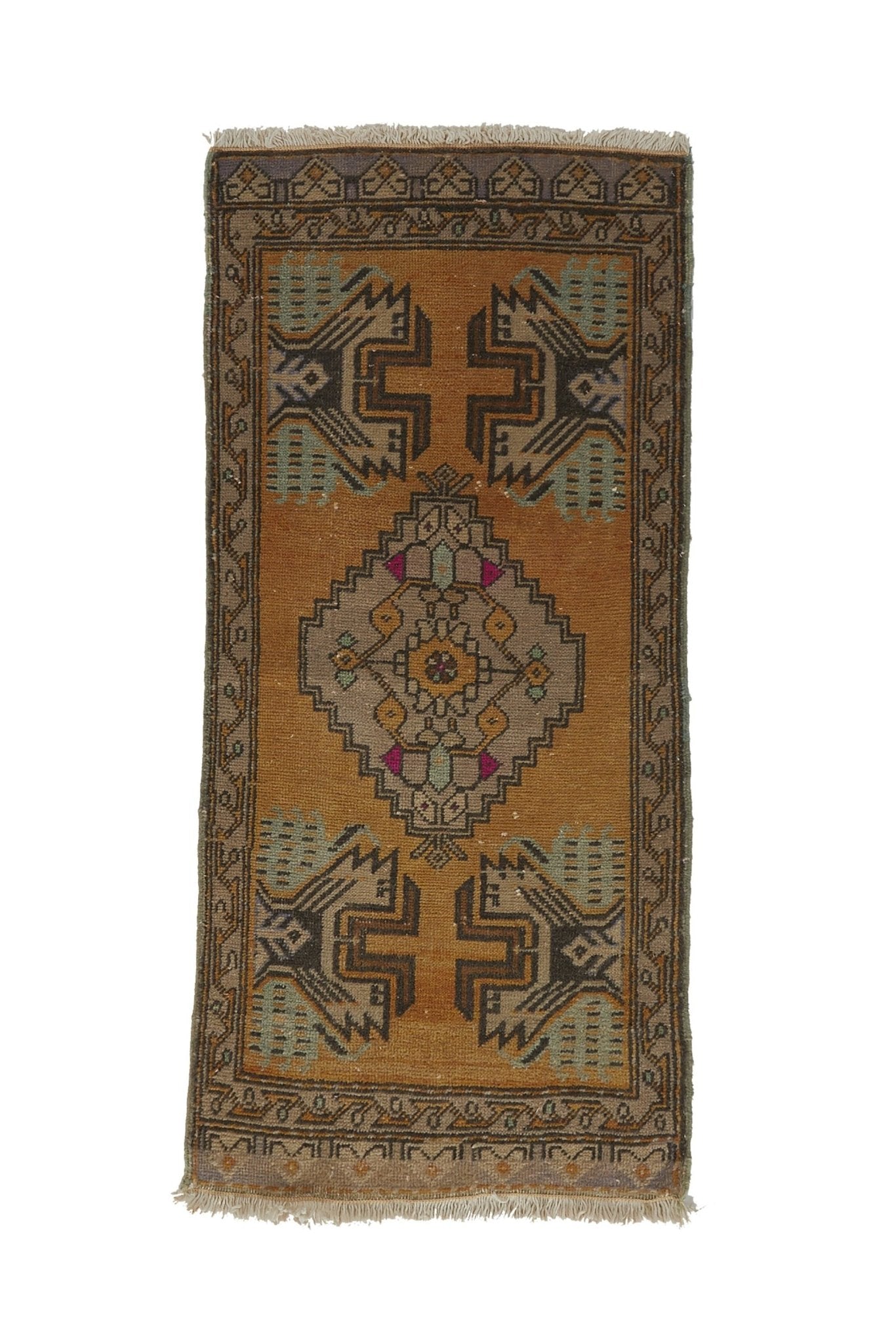 No. 781 Mini Rug - 1'8" x 3'9" - Canary Lane