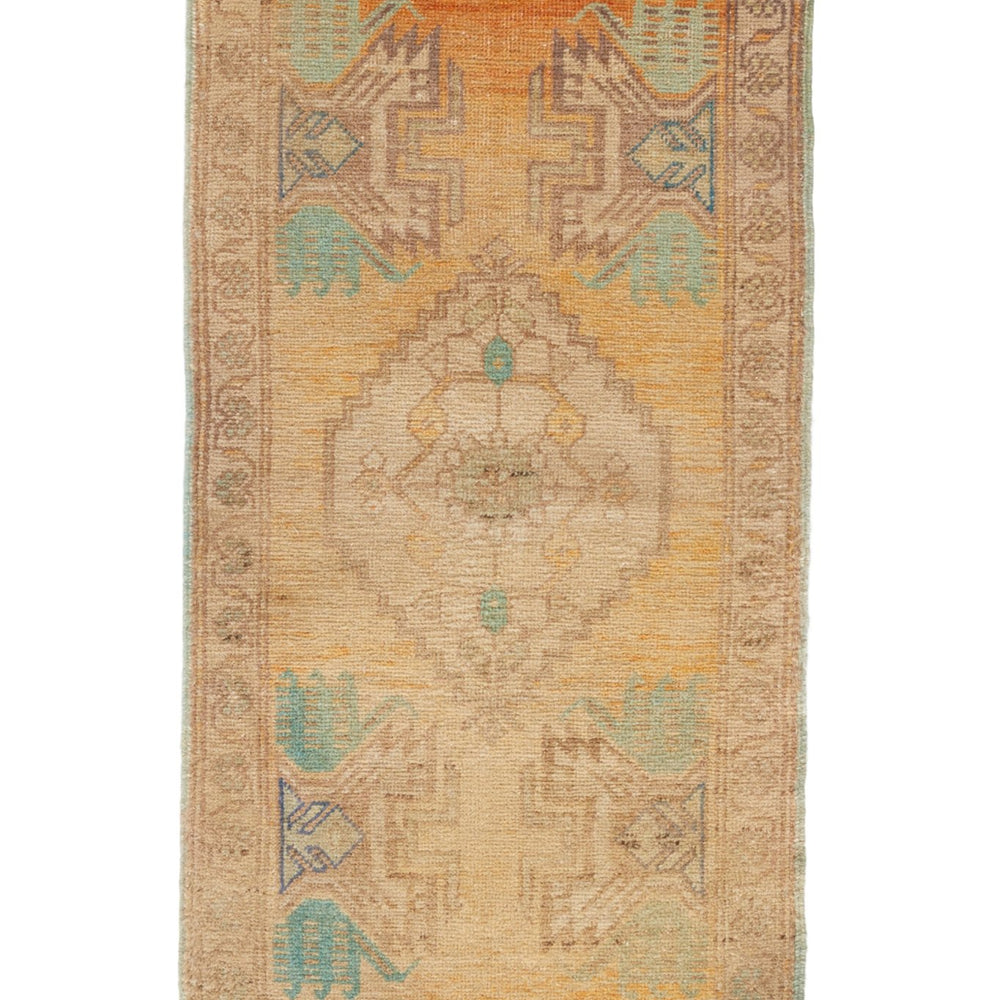 No. 864 Mini Rug - 1’8” x 3’6" - Canary Lane