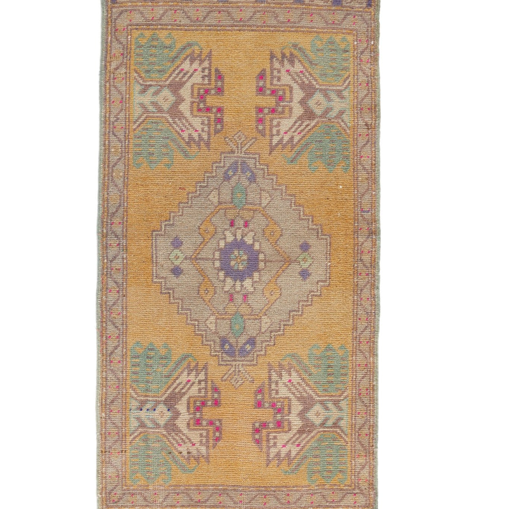 No. 866 Mini Rug - 1’8” x 3’6” - Canary Lane