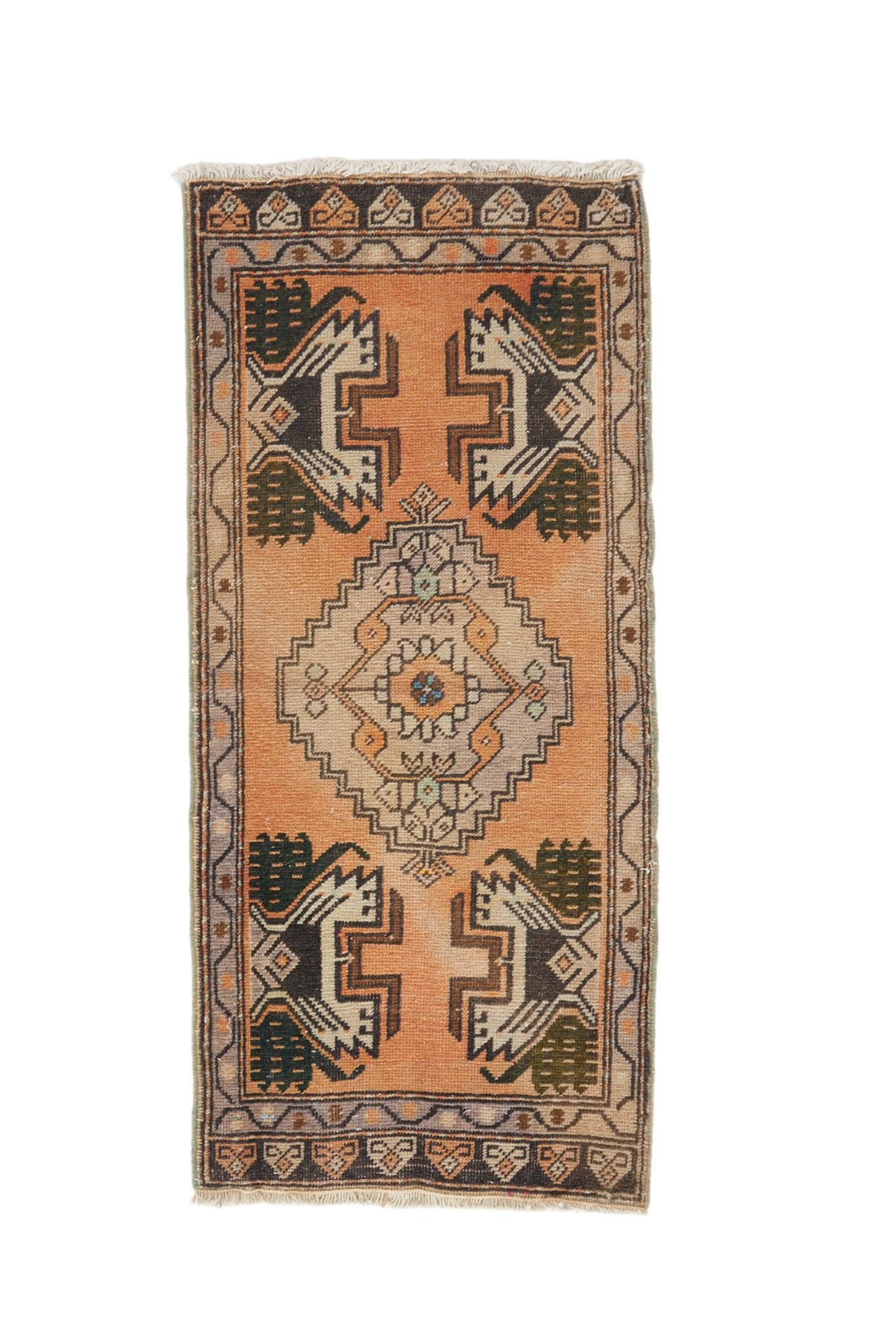 No. 913 Mini Rug - 1'9.5" x 4' - Canary Lane